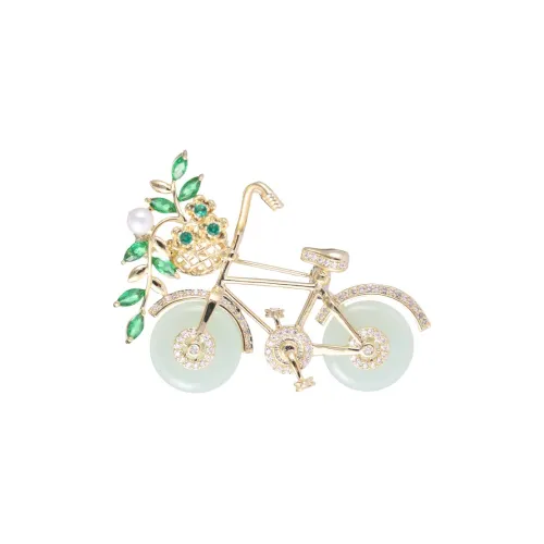 Yamaichi Maru Экологичные Медные Броши Женские