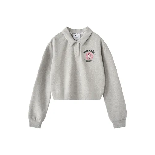 Tokidoki Polo Вересковый серый для женщин