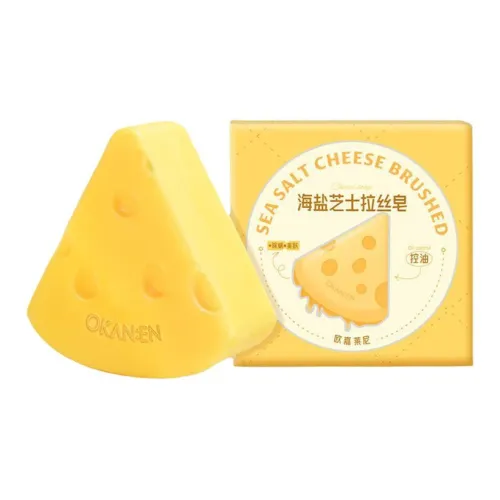 OUJIALAINI Сыр с морской солью Брушированный Удаление клещей Мыло Отшелушивающее Средство для чистки Oil Control