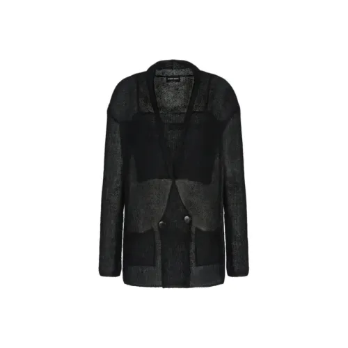 Giorgio Armani Черные Женские Свитеры