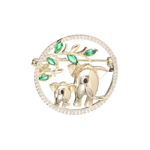 Yamaichi Maru Экологичные Медные Броши Женские