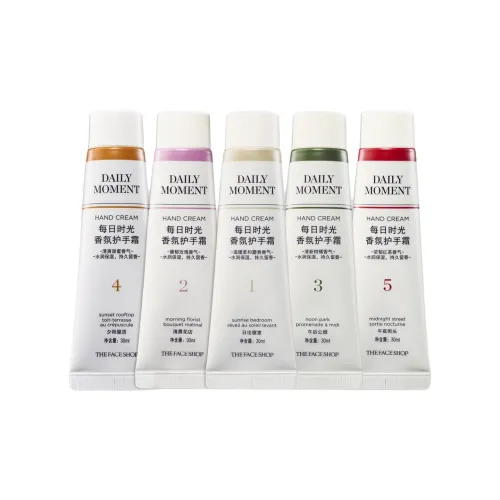 THE FACE SHOP Мягкий для кожи не жирный крем для рук с увлажняющим эффектом набор из пяти штук