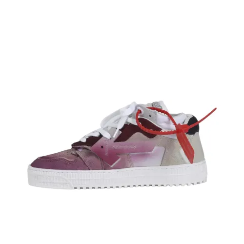 OFF Белый Arrow MID Скейтборд Кроссовки Женские Pink