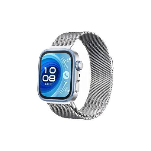 MUZHITIANKONG Ремень Совместимость с Huawei Watch Fit 4 Металл