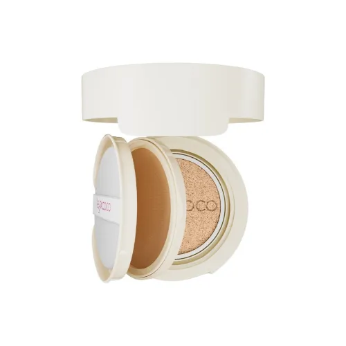 LESSX COCO Телесный Двойной Layer Пудра и Воздушная Подушка 2 в 1 Прозрачный и Естественный