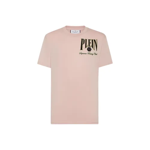 PHILIPP PLEIN SS25 T-Shirt Мужской Nude Pink