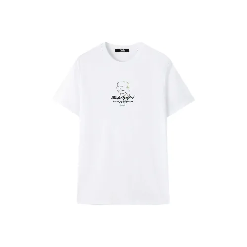 Karl Lagerfeld SS25 T-Shirt Мужской Белый