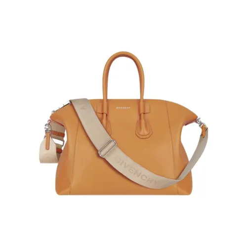 GIVENCHY Antigona Smooth Calfskin Спортивная Сумка через плечо Сумка Сумка для женщин Оранжевый Оранжевый Оранжевый