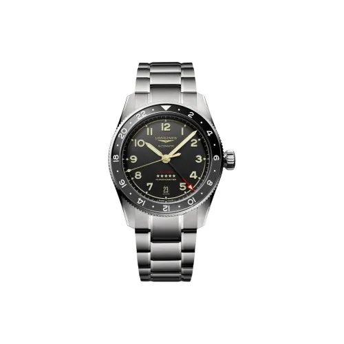 LONGINES Автоматический Механический Механизм Мужские Часы 39 мм Черный