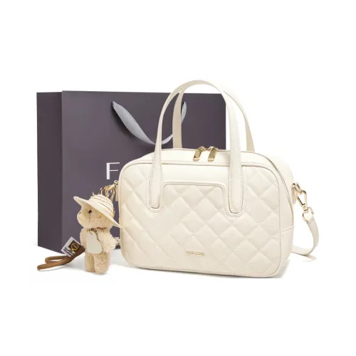 FOXER Коровья кожа синтетическая кожа сумка женский белый черный