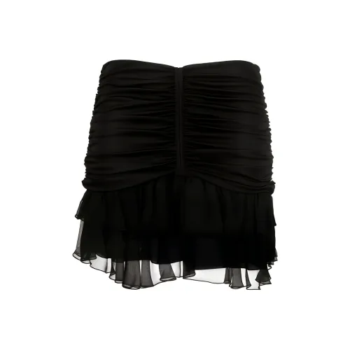 Blumarine Черная Женская Повседневная Короткая Юбка
