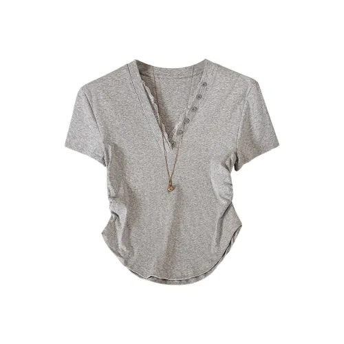 TOUCH Светло-серые Женские Футболки