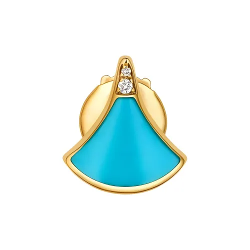 BVLGARI Серьги Золотые Унисекс Золото