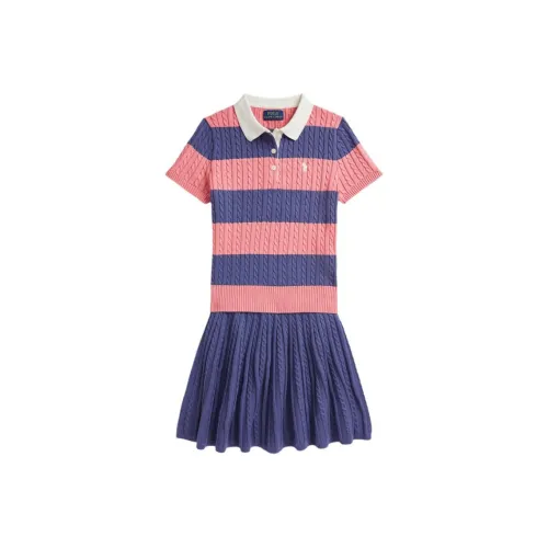 Детский комплект Polo Ralph Lauren с юбкой FW25 многоцветный