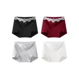 Набор: Черный + Темно-красный + Вересковый серый + Белый