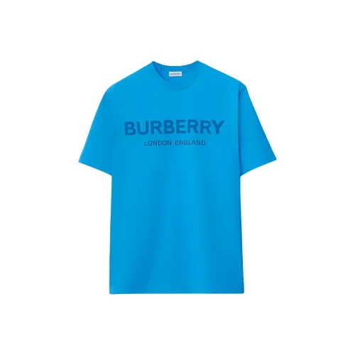 Burberry T-рубашка мужская цвет лазурный