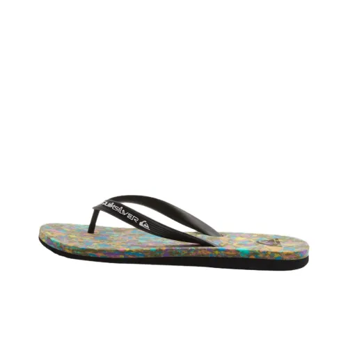 Quiksilver Molokai Шлепанцы Мужские Черные