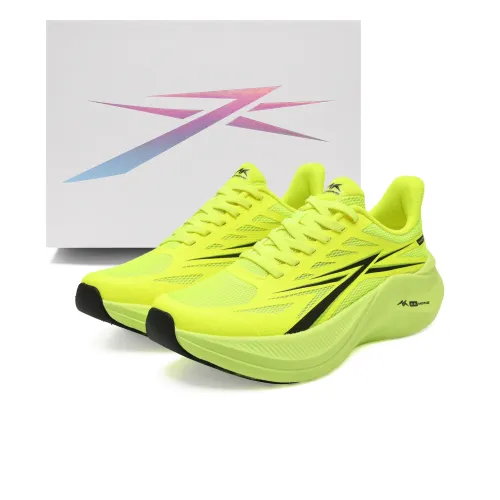 A.Knackfuss Дышащий и противоскользящий низкий топ для бега для детей неоновый зеленый для подростков