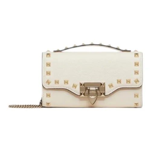 Valentino Телячья кожа Сумка Женская Белая