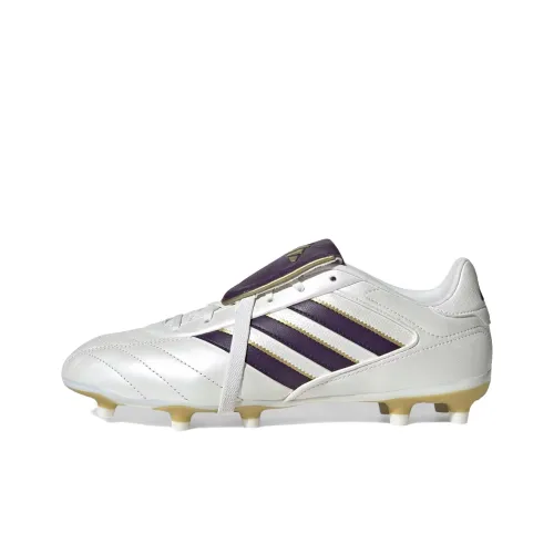 Adidas COPA GLORO 2 Slip-resistant Abrasion-resistant Football Cleats Unisex White Purple