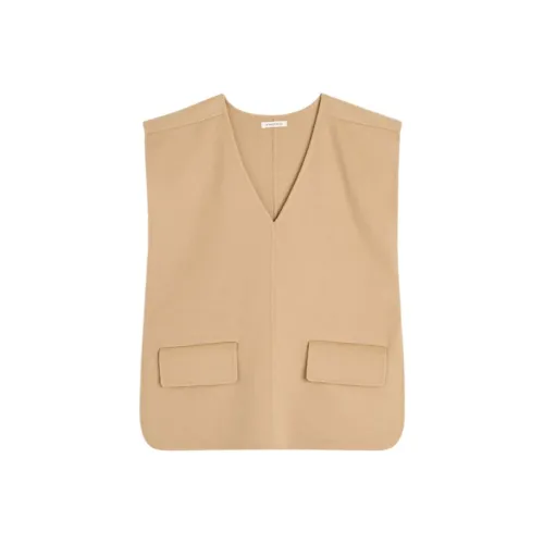 By Malene Birger Хаки Женские Майки