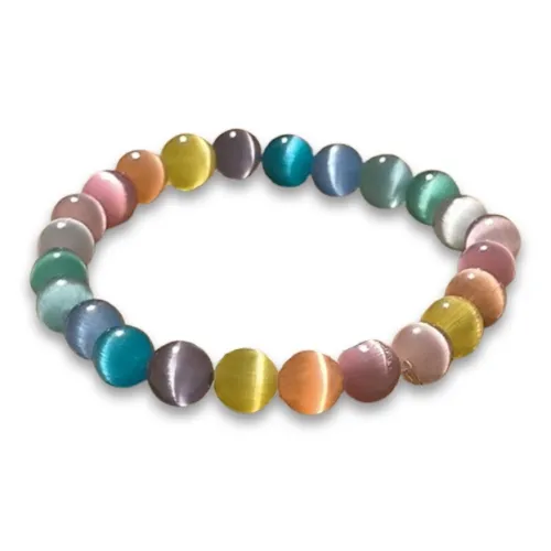 LuluCanaan Стекло Кошачий глаз Браслеты Женские