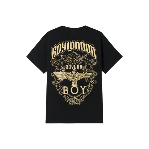 BOY LONDON Черная унисекс футболка