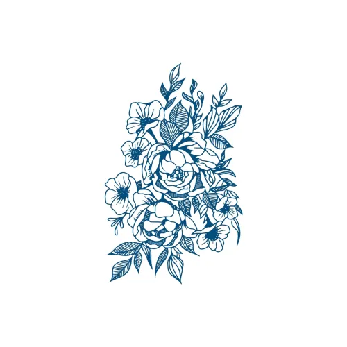 SHITIAN Цветочный Окружение Травяной Временные Татуировки