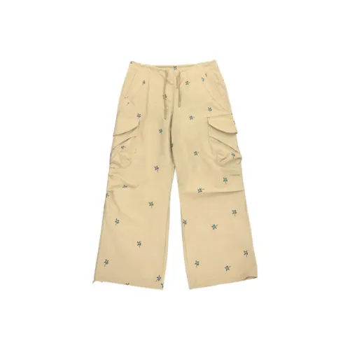 MeihaoStore Хаки Унисекс Брюки карго