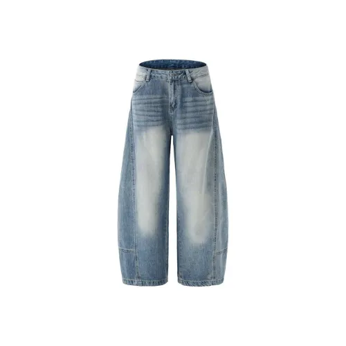 UNDERTIDES Синие Унисекс Джинсы