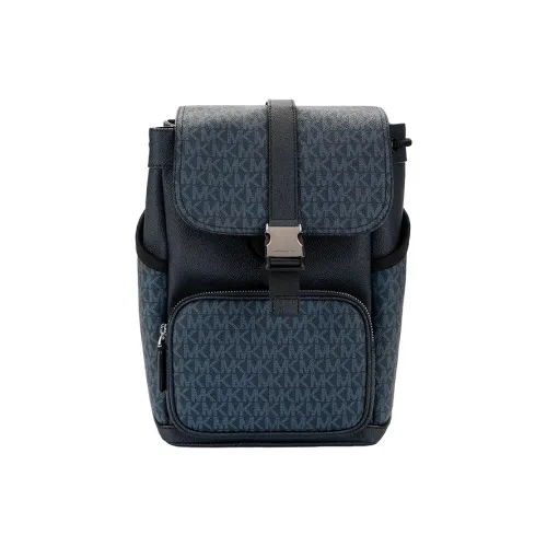 MICHAEL KORS MK Cooper Artificial Leather Crossbody Bag Medium Men's Navy Blue