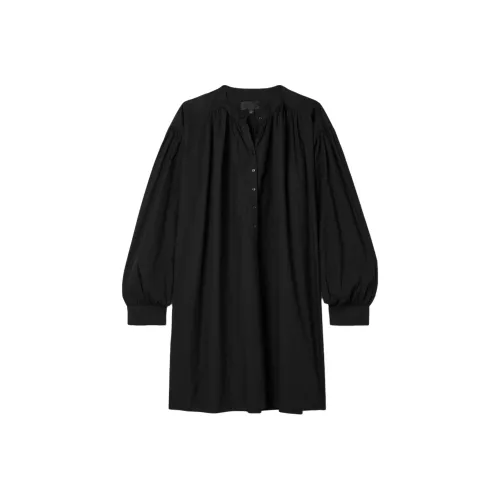 NILI LOTAN Длинное платье с длинными рукавами женское черное