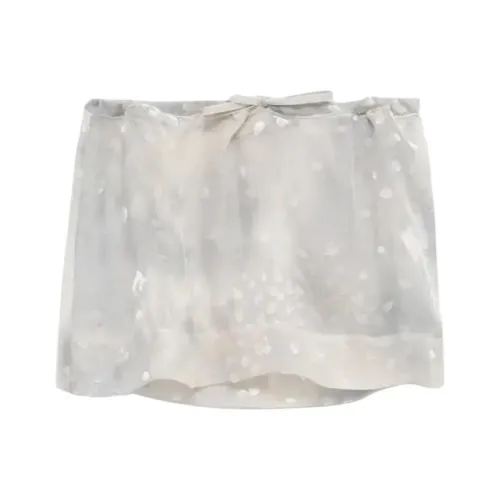 Paloma Шерсть Повседневные Короткие Юбки Женские Светло-Серый