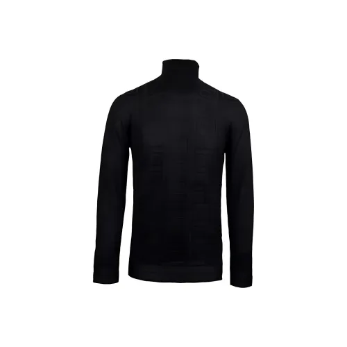 VERSACE Мужские черные свитеры