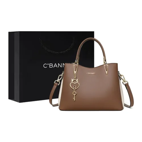 C°BANNER Коровья кожа с синтетической кожей сумка-тоут сумка для покупок сумка через плечо сумка среднего размера