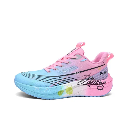 ROHR Амортизаторы Shock Slip-Resistant Дышащие Низкие Кроссовки для Бега Унисекс