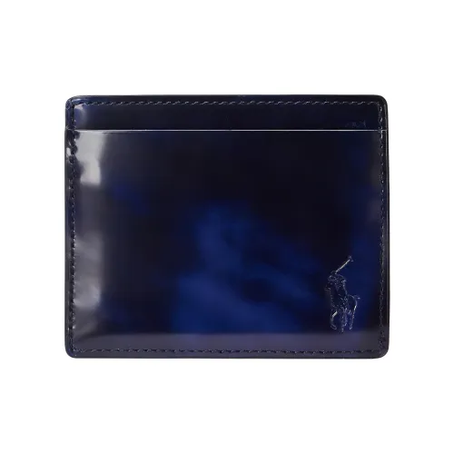 Polo Ralph Lauren Кошелек из коровьей кожи держатель для карт мужской темно-синий