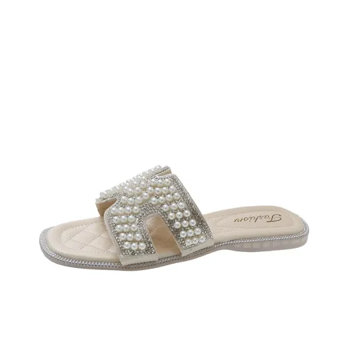 Wuji Резиновая подошва стразы устойчивые к истиранию слип-он женские