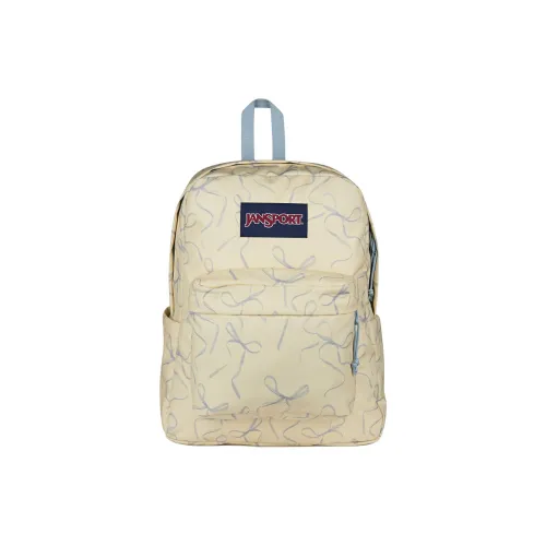 JanSport Полиэстер Рюкзак Стандартный Женский Бежевый