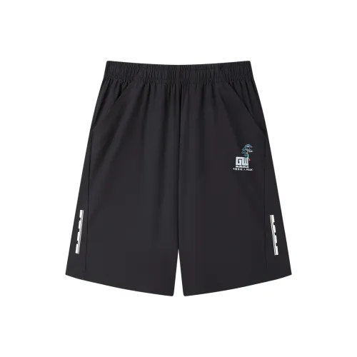 PEAK x ZHONGGUOCHANGCHENG Шорты Подростки Черный