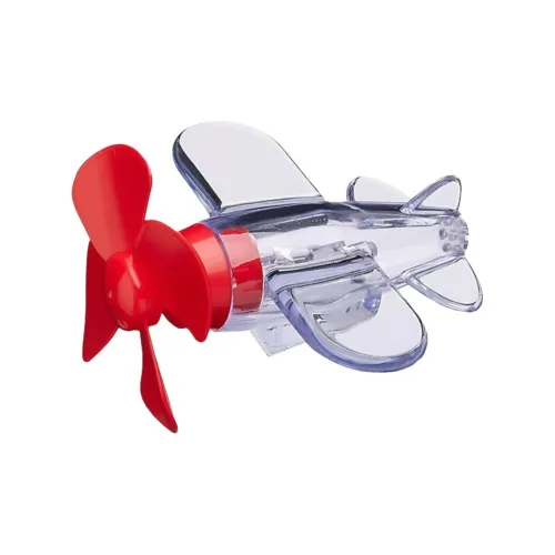 Watermelon Vine Ветер Пава Поколение Мини Самолет Цветная подсветка Ветер Энергия LED Глянцевое покрытие Игрушки