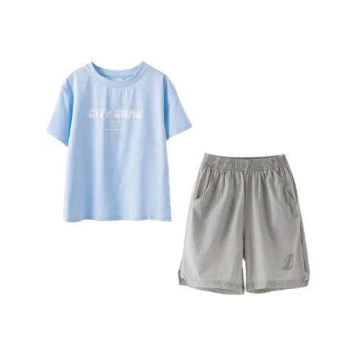 I.KARNOW Повседневная спортивная одежда 19053 Синий + 18430 Серый для детей 3-7 лет