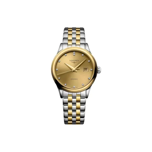 LONGINES Автоматический Механический Movement Женские Часы 30MM Золотые