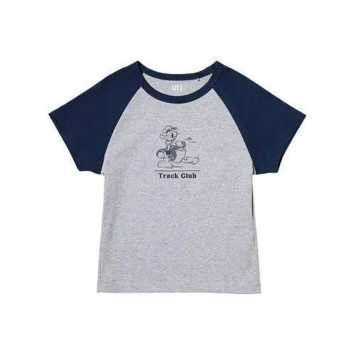 UNIQLO Реглан-рукав Т-рубашка Женская