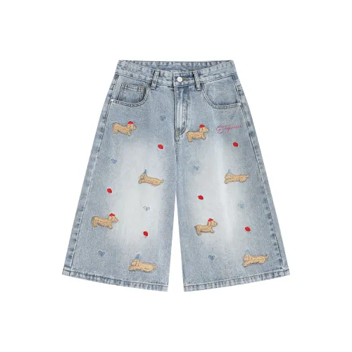 Être Par Lee Джинсовые шорты Унисекс
