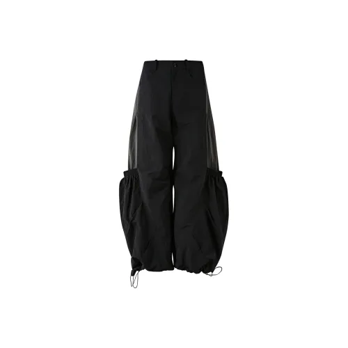 PASET Черные Унисекс Повседневные Брюки