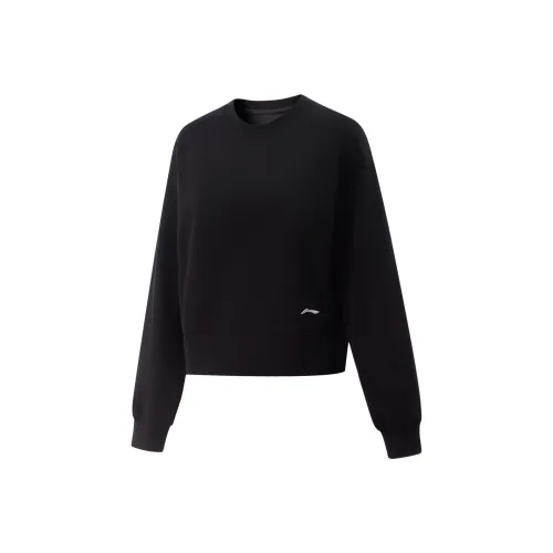 LINING Fitness Series Толстовка Женская Черная