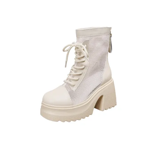 Forest Princess Crew Martin Boot 9,5CM Женские Ecru
