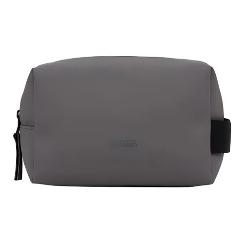 Rains Полиэстер Туалетная сумка Маленькая Женская Серого цвета