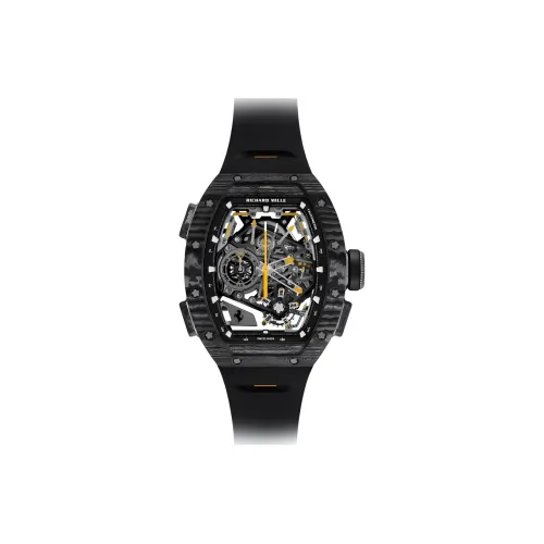 RICHARD MILLE Мужские часы с ручным заводом, 42,9 мм, с открытым механизмом
